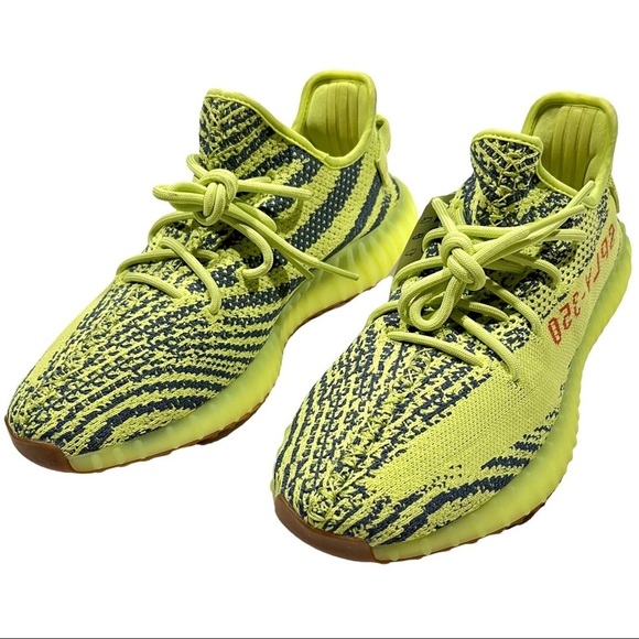 ADIDAS Yeezy Boost 350 V2 in Semi Frozen Yellow main image 9